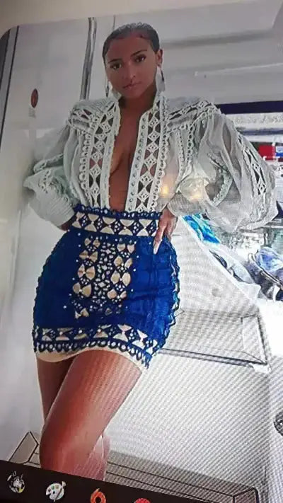 CHIC MOCK NECK FLORAL TOP - Concordia Style Boutique