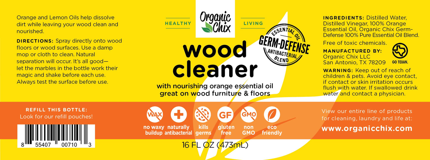 Wood Floor and Surface Cleaner + Refill Options - Concordia Style Boutique