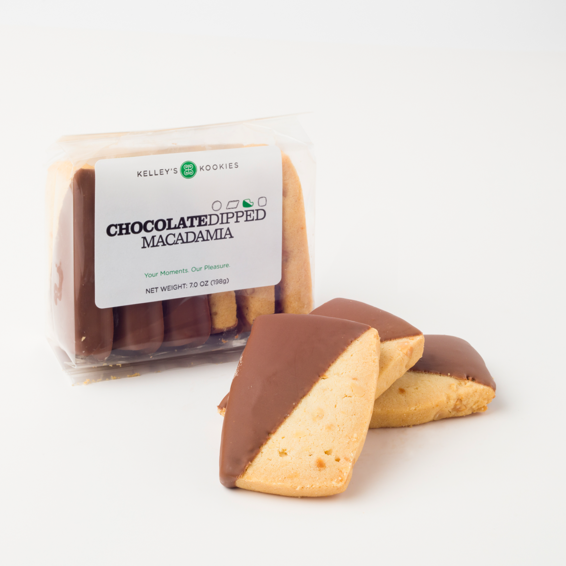 Chocolate-Dipped Macadamia Shortbread - Concordia Style Boutique