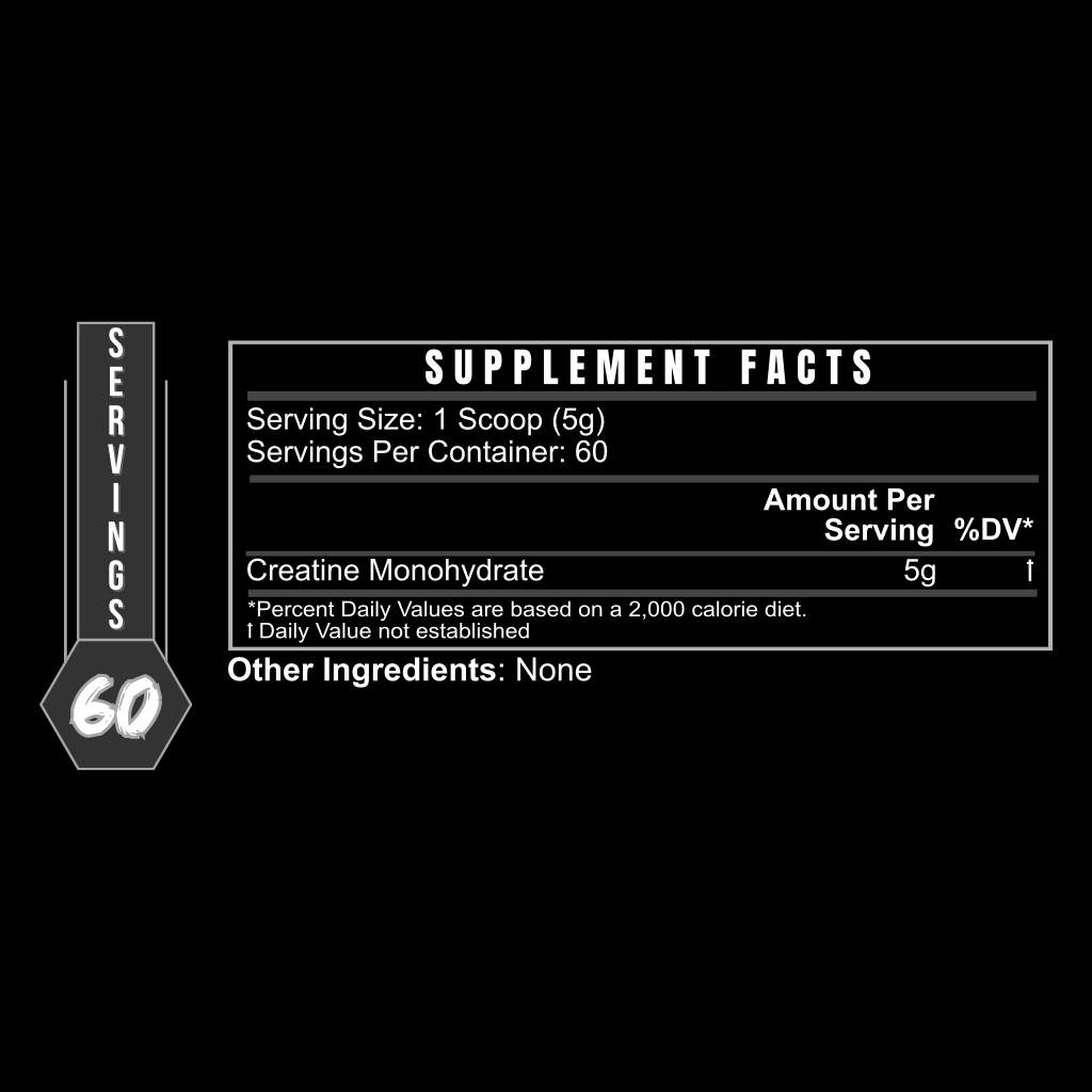 CREATINE MONOHYDRATE - Concordia Style Boutique
