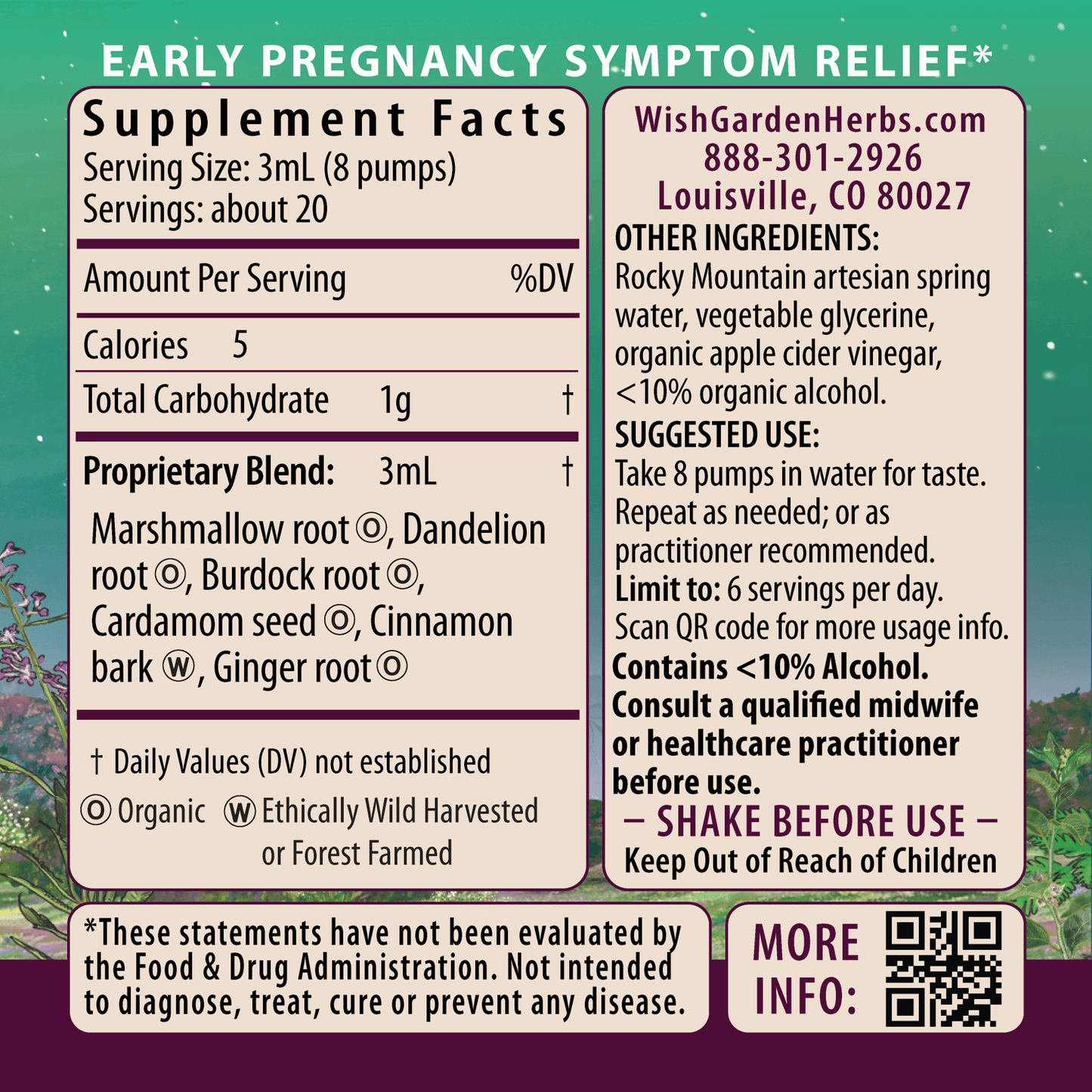 Morning Sickness Nausea Relief - Concordia Style Boutique