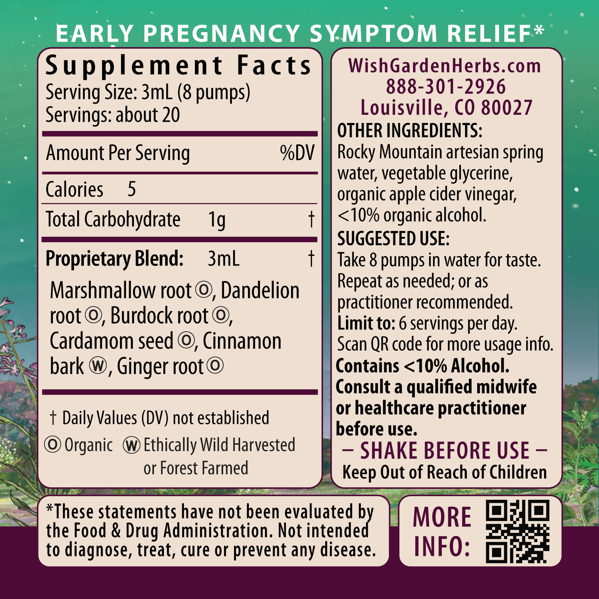 Morning Sickness Nausea Relief - Concordia Style Boutique