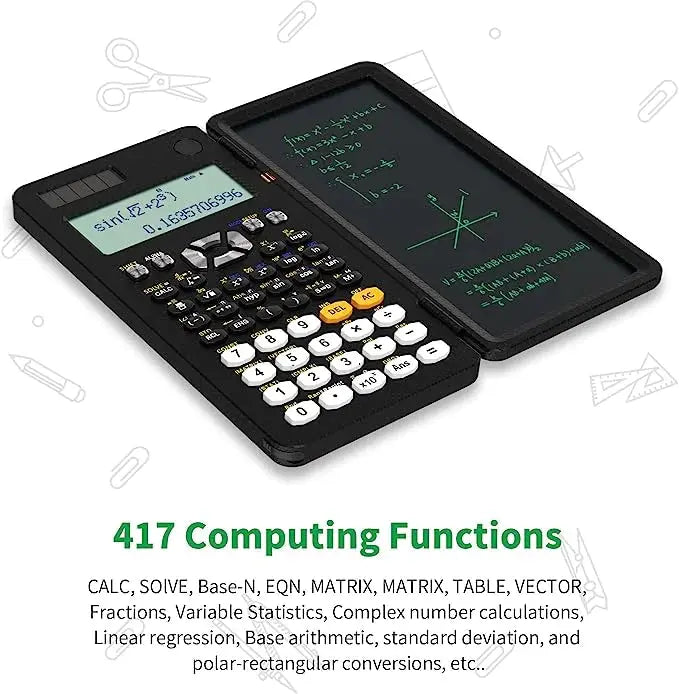 Calculator with Notepad | Scientific - Concordia Style Boutique