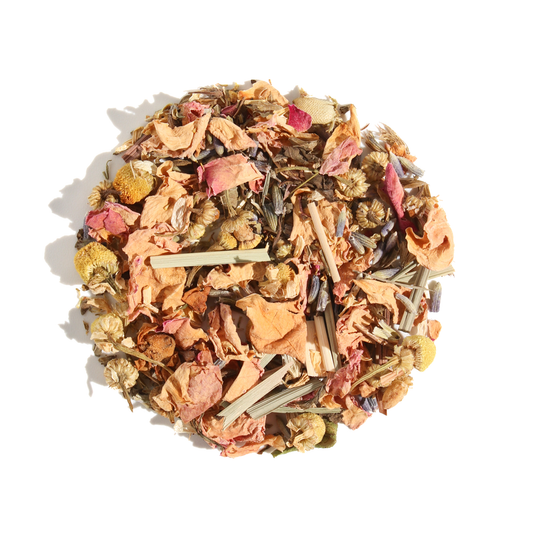 Calm Chamomile Bloom Herbal Tea (Rose - Lavender) - Concordia Style Boutique
