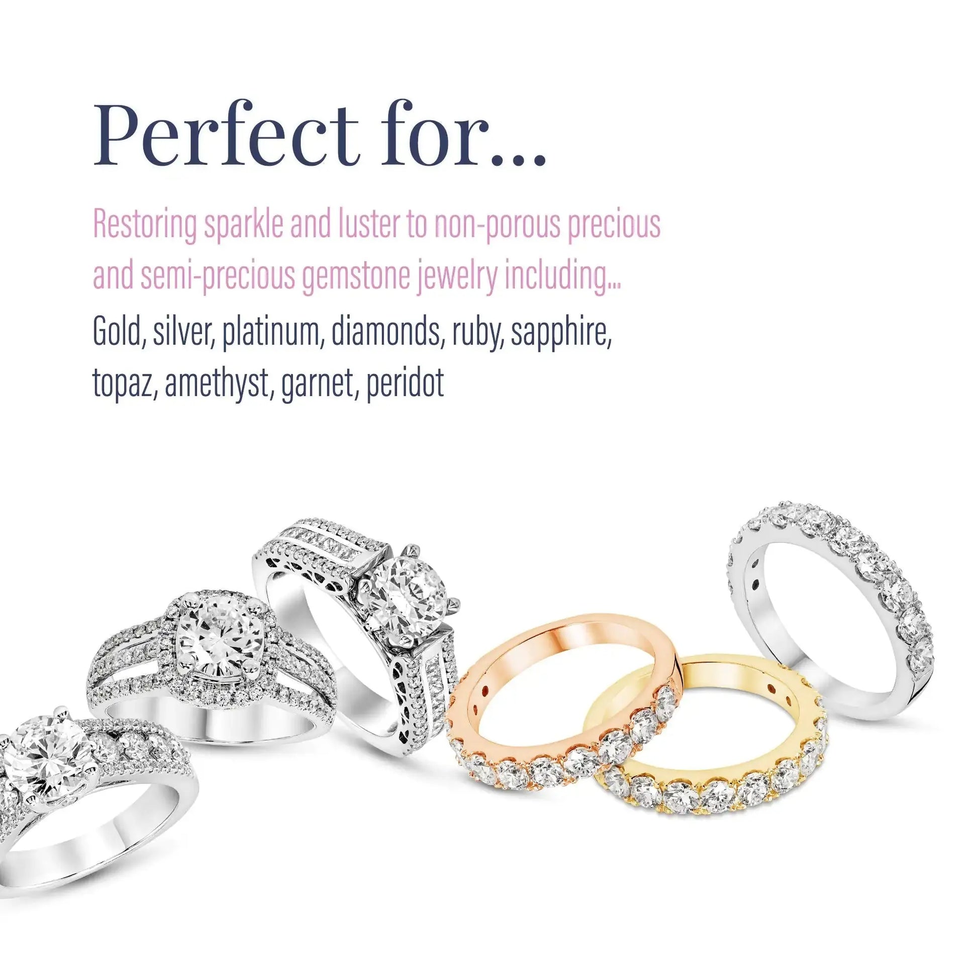 Calyptus Ultrasonic Jewelry Cleaner Solution Concentrate | Plant-Based Eyeglass and Jewelry Cleaner - Concordia Style Boutique