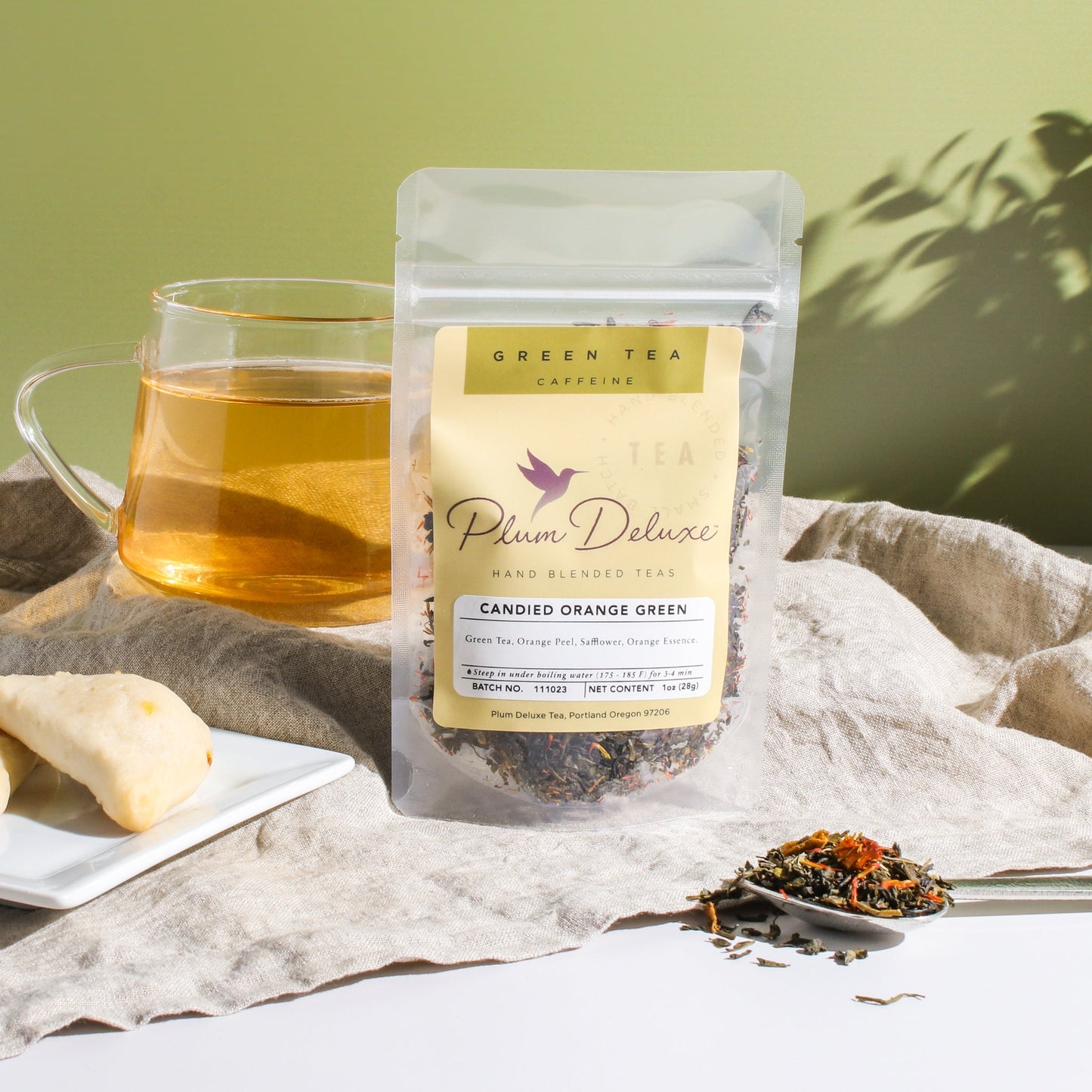 Candied Orange Green Tea - Concordia Style Boutique