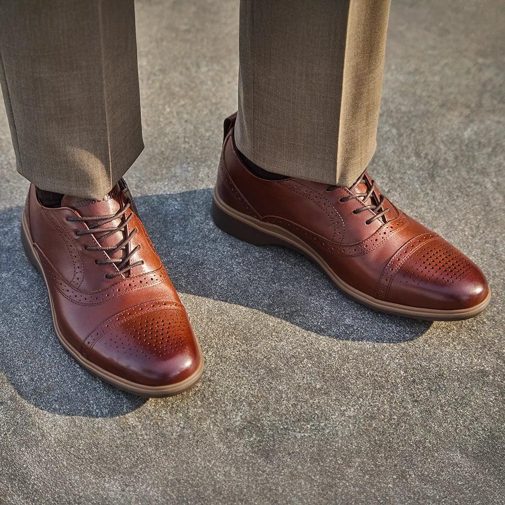 The Cap-Toe (Chestnut) - Concordia Style Boutique