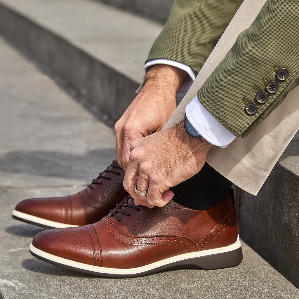 The Cap-Toe (Coffee) - Concordia Style Boutique