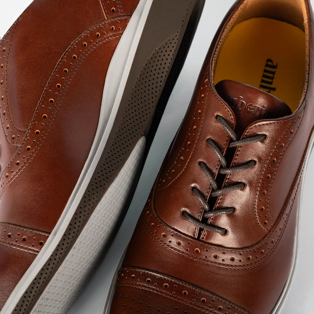 The Cap-Toe (Coffee) - Concordia Style Boutique