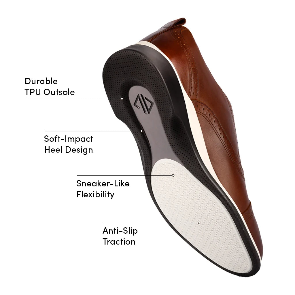 The Cap-Toe (Coffee) - Concordia Style Boutique