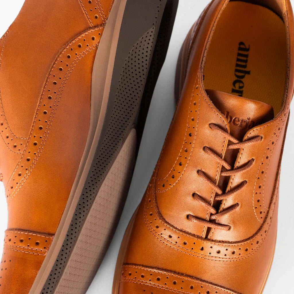 The Cap-Toe (Honey) - Concordia Style Boutique