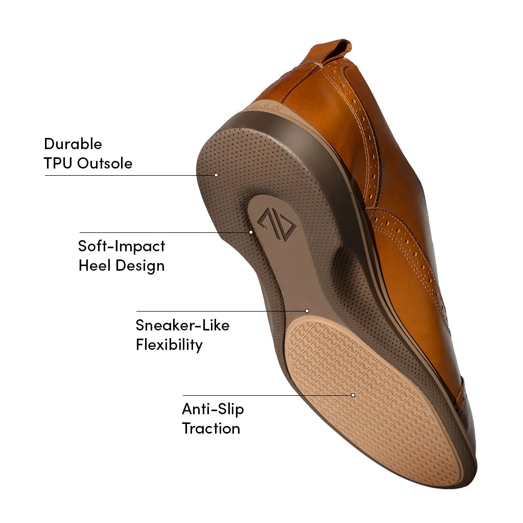 The Cap-Toe (Honey) - Concordia Style Boutique