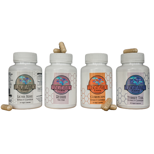 Lions Mane Mushroom Extract Capsules