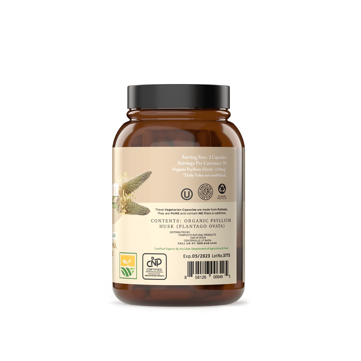 Organic Psyllium Husk Capsules