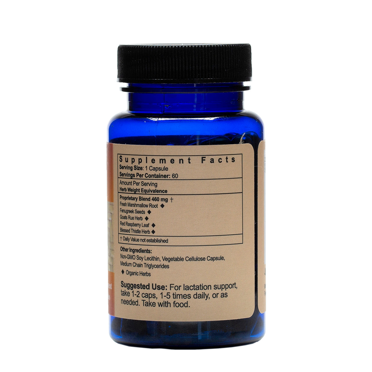 Let There Be Milk! Liquid Vegetarian Capsules Herbal Breastfeeding Supplement to Support Lactation and Breastmilk Supply* 60 Ct. - Concordia Style Boutique