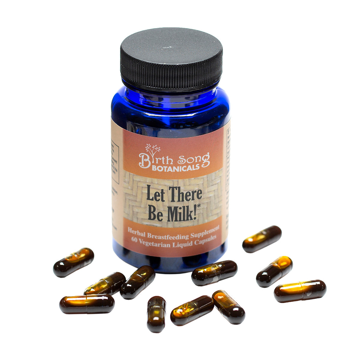 Let There Be Milk! Liquid Vegetarian Capsules Herbal Breastfeeding Supplement to Support Lactation and Breastmilk Supply* 60 Ct. - Concordia Style Boutique