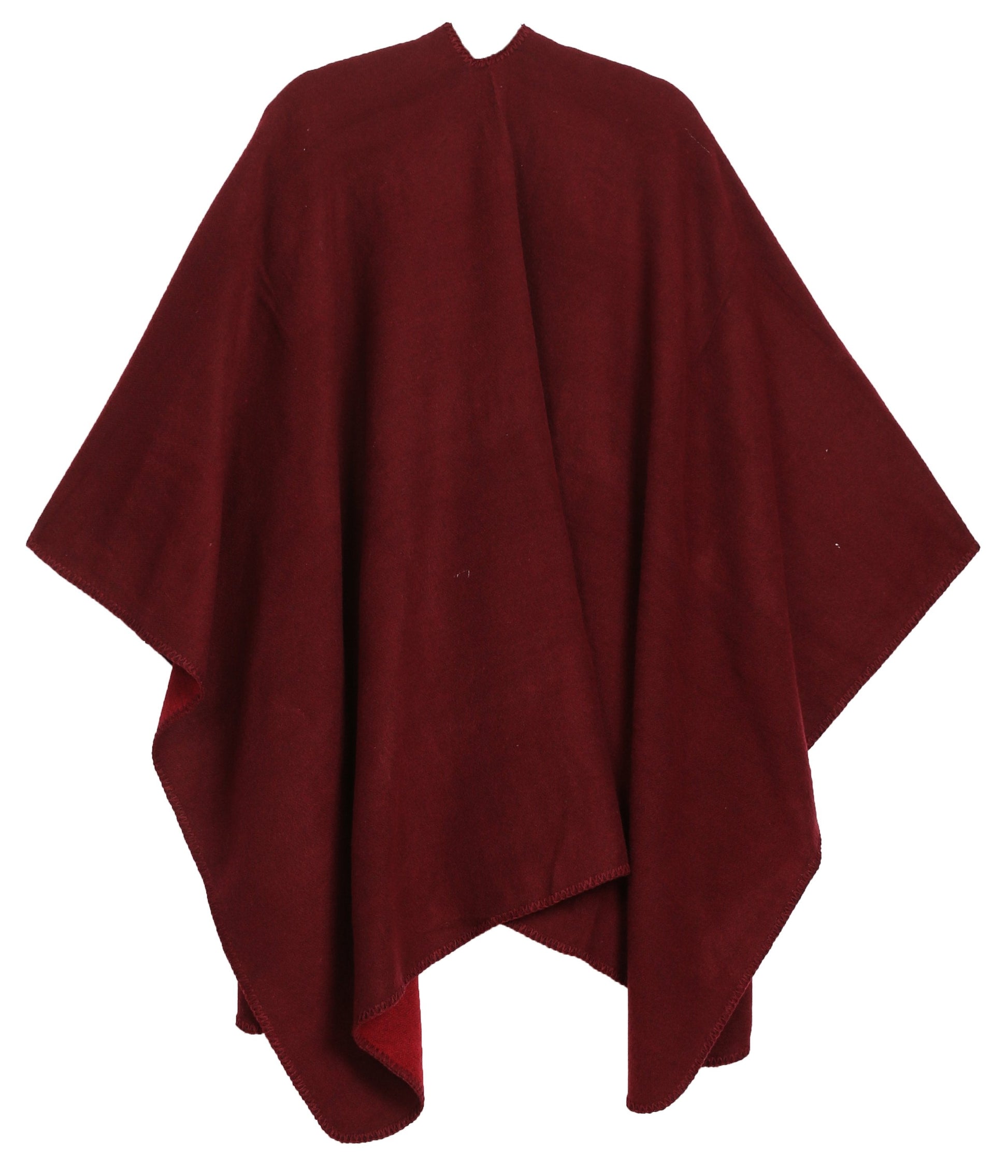 Sakkas Mari Women's Reversible Large Poncho Shawl Wrap Scarf Cape Ruana Blanket - Concordia Style Boutique