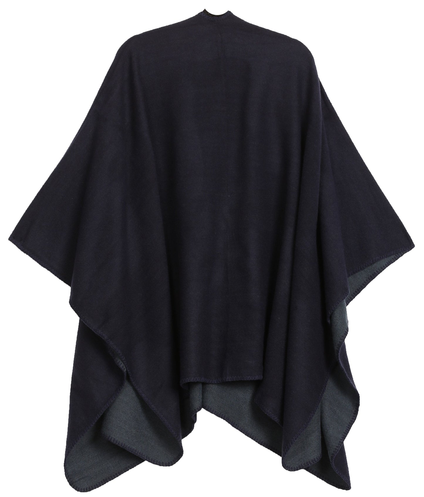 Sakkas Mari Women's Reversible Large Poncho Shawl Wrap Scarf Cape Ruana Blanket - Concordia Style Boutique