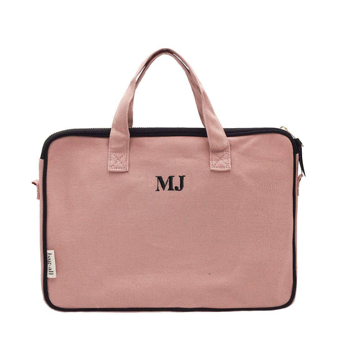 Laptop Case 13", Handle & Charger Pocket, Pink/Blush - Premium 5620 - Luggage & Bags > Luggage Accessories > Packing Organizers from Bag-all - Just $42! Shop now at Concordia Style Boutique