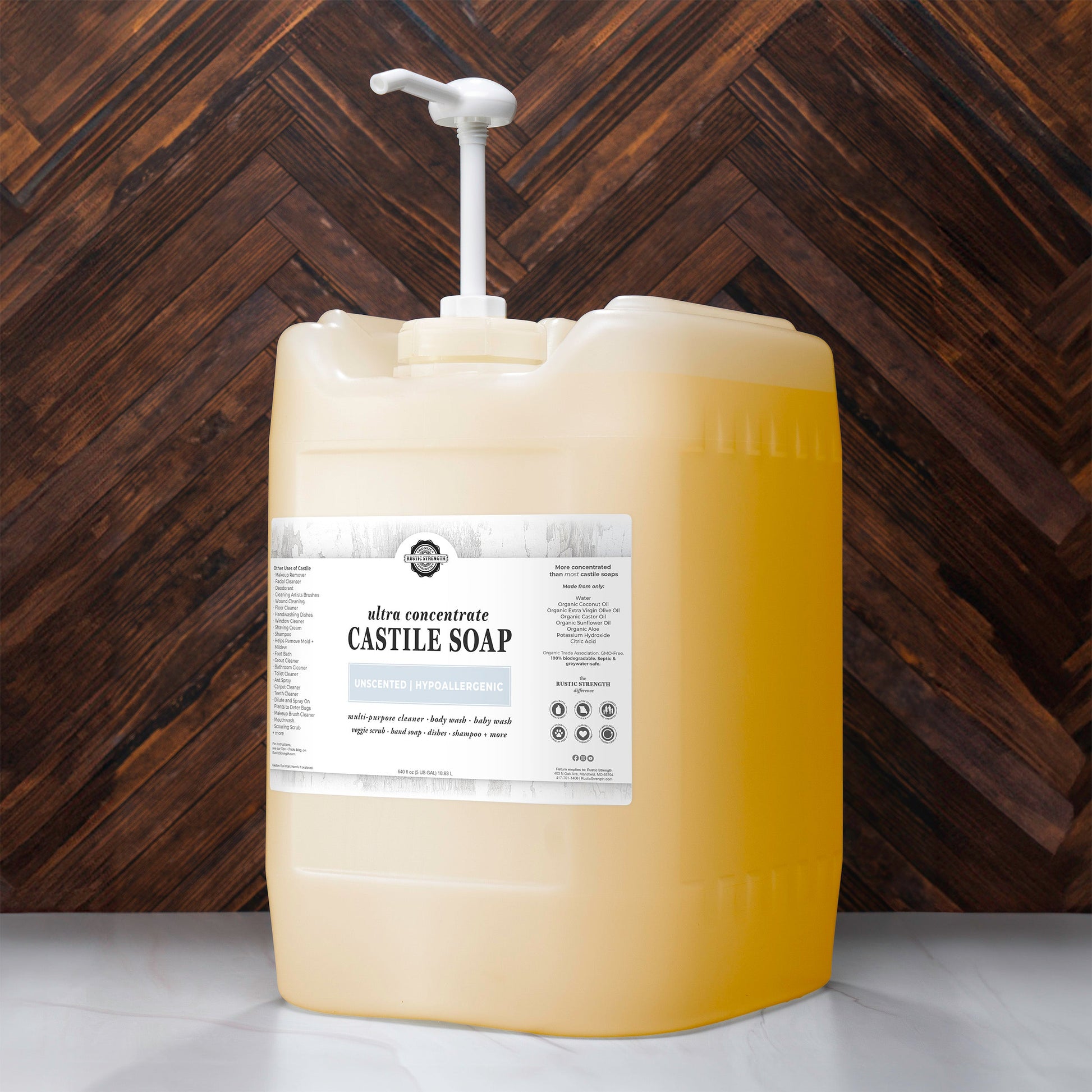 Castile Soap - Ultra Concentrate | Unscented - Concordia Style Boutique