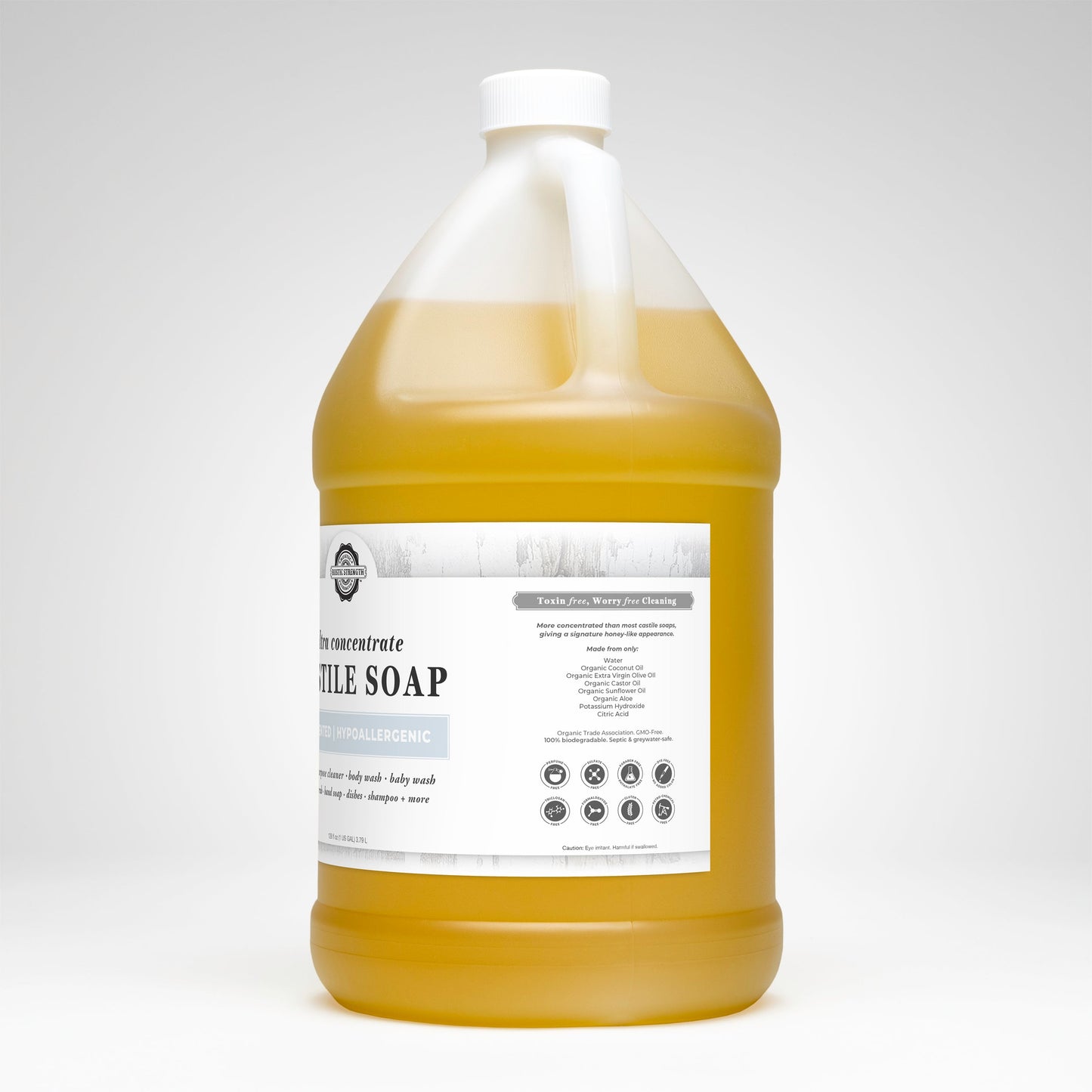 Castile Soap - Ultra Concentrate | Unscented - Concordia Style Boutique