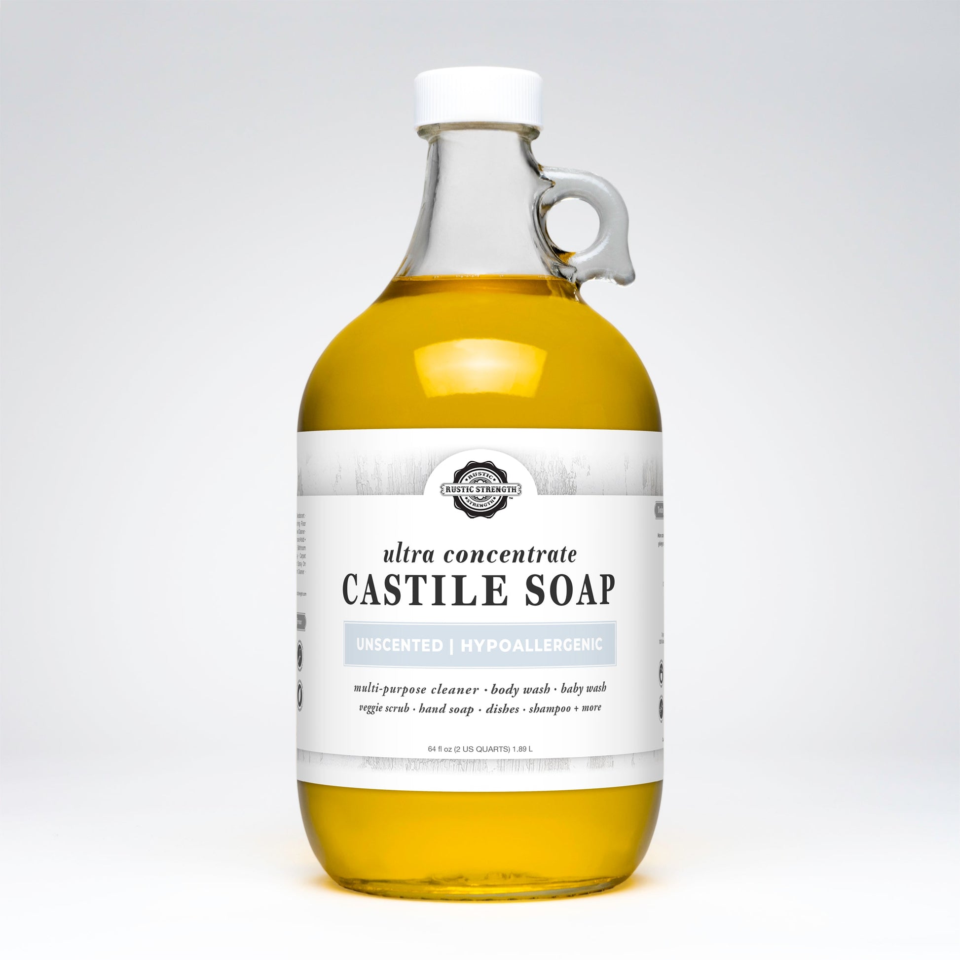 Castile Soap - Ultra Concentrate | Unscented - Concordia Style Boutique