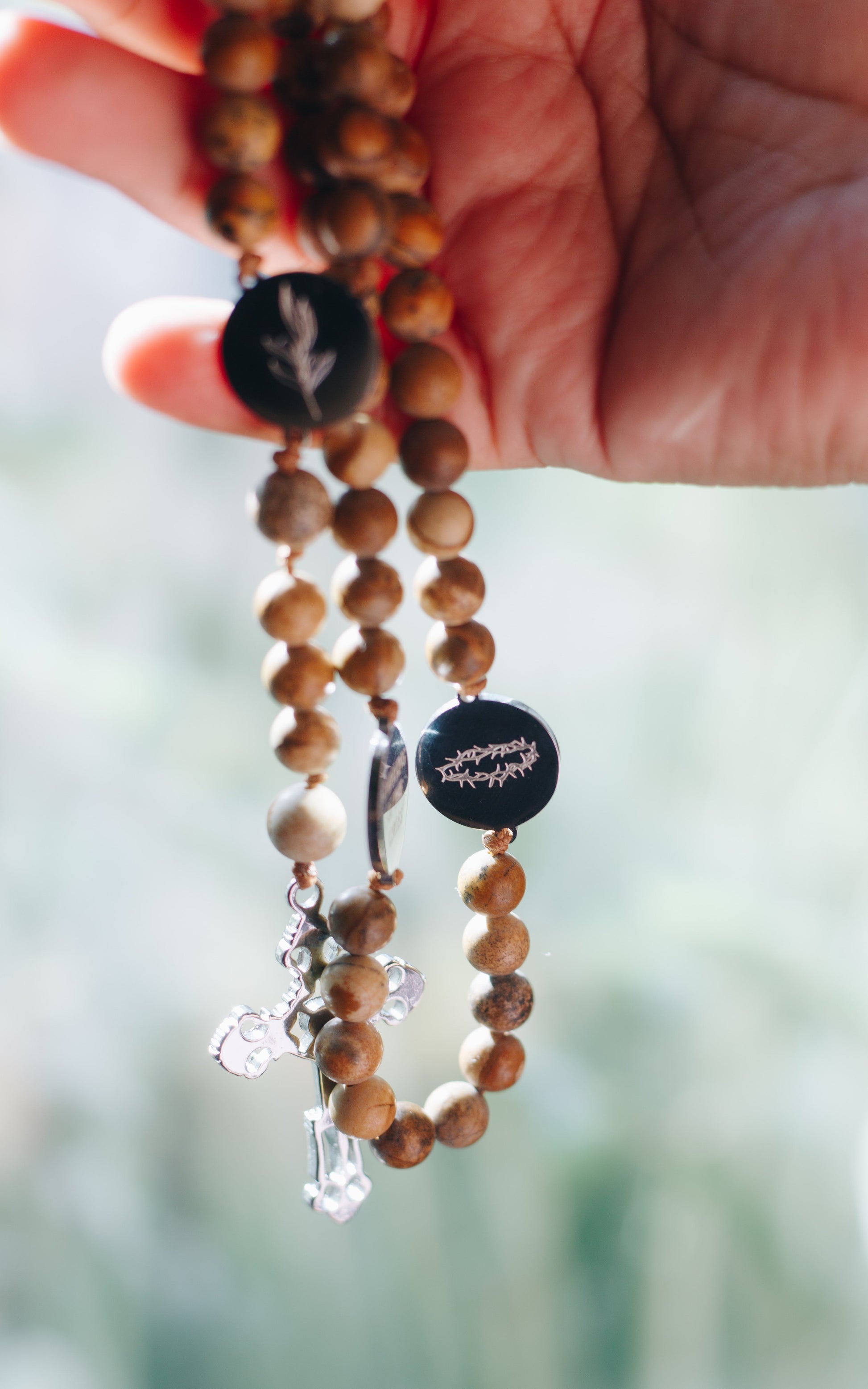 Sorrowful Mysteries Catholic Rosary - Concordia Style Boutique