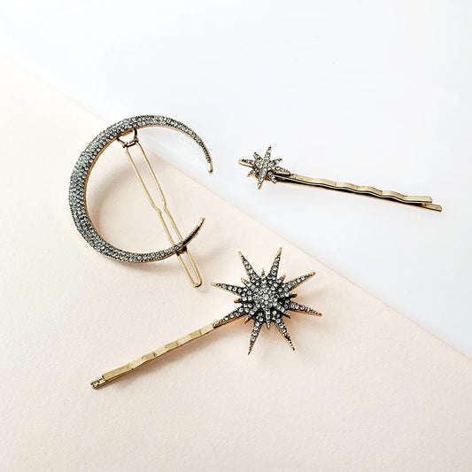 MOON STAR HAIRCLIP - Concordia Style Boutique