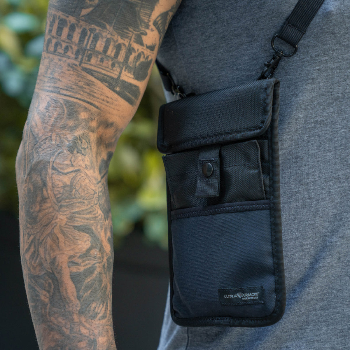 Ultra Armor ConcealShield Cell Phone Faraday Travel Bag – EMF + RFID Blocking Privacy Pouch - Concordia Style Boutique