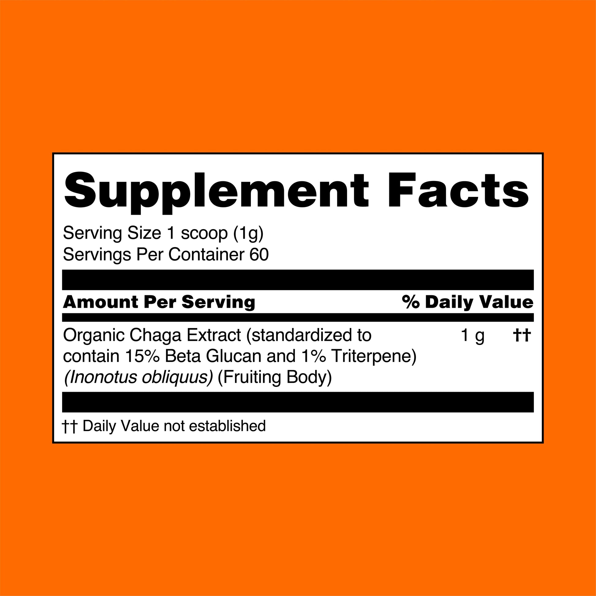 Chaga Mushroom Extract Powder - Concordia Style Boutique