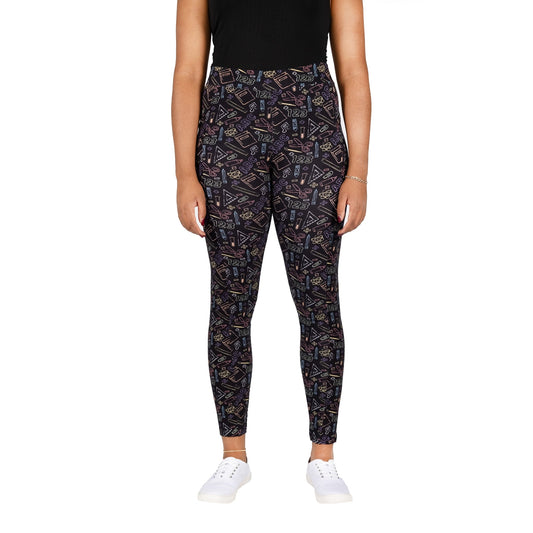 Chalkboard STEAM Adults Leggings with Pockets