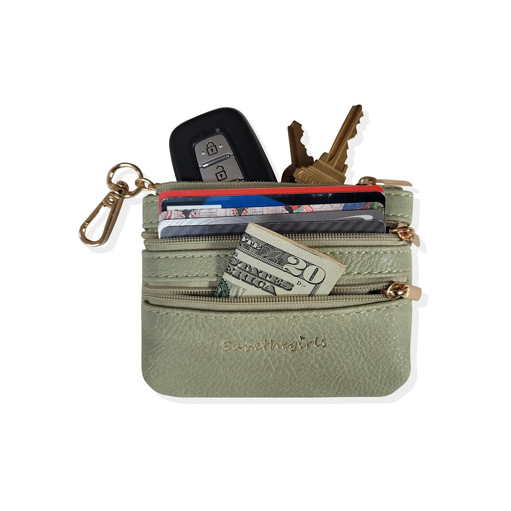 Clip & Go Strap w/Zippered Pouch