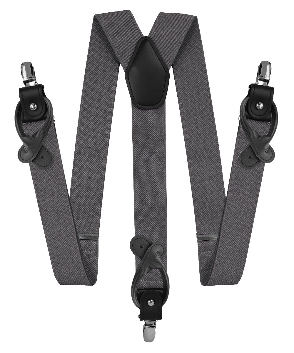 Vittorio Farina Men's Convertible Suspender in Gift Box: 70% Polyester & 30% Elastomer - Concordia Style Boutique