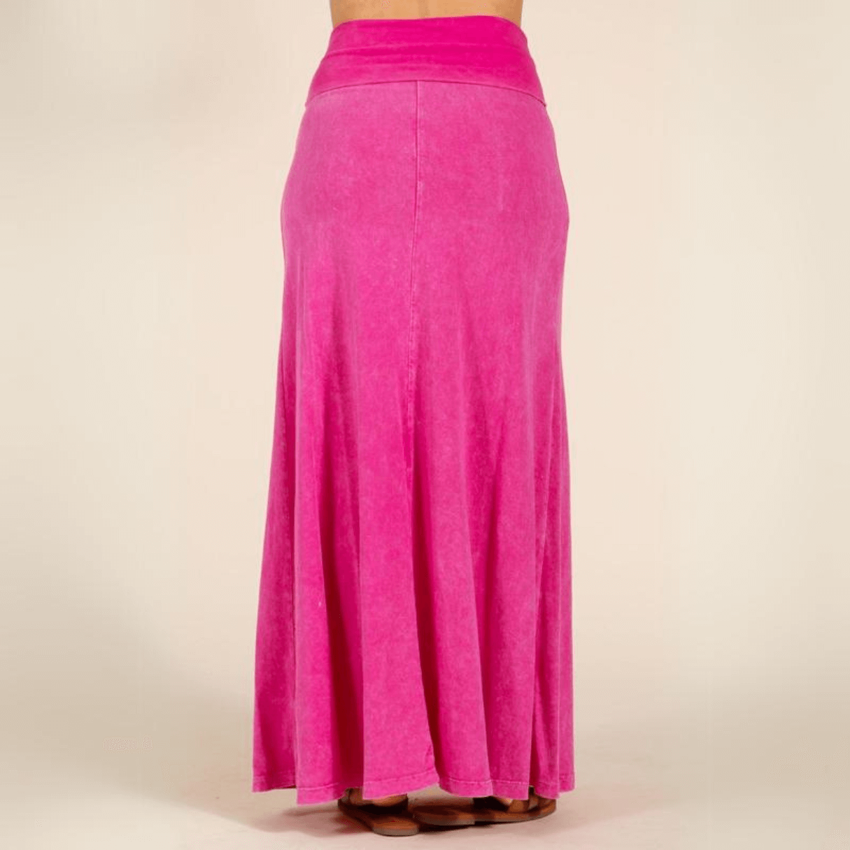 American Cotton Maxi Skirt Made in USA - Concordia Style Boutique