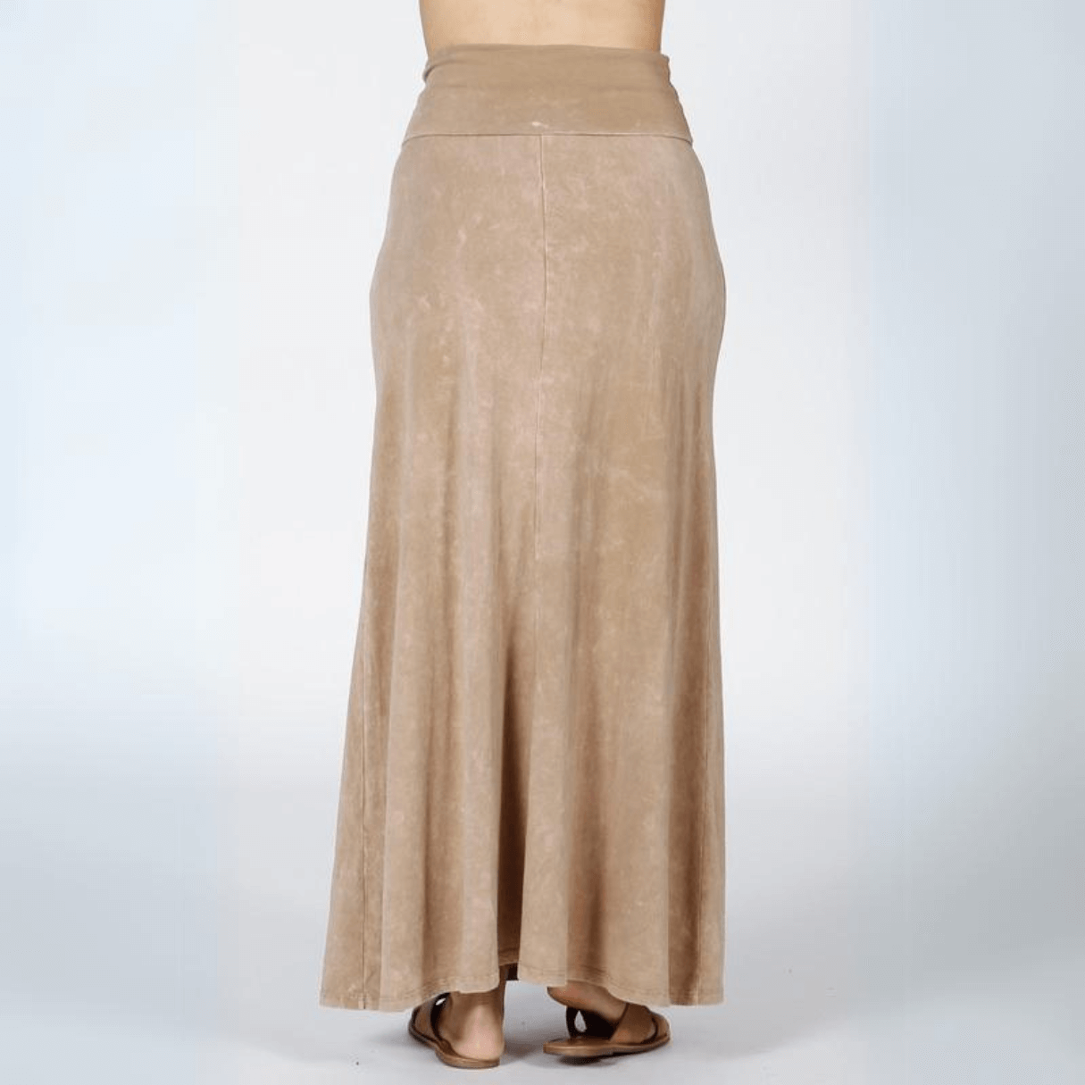 American Cotton Maxi Skirt Made in USA - Concordia Style Boutique