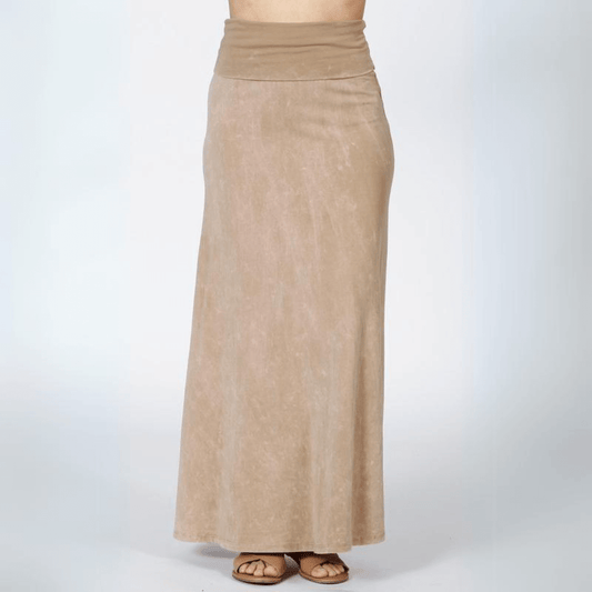 American Cotton Maxi Skirt Made in USA - Concordia Style Boutique