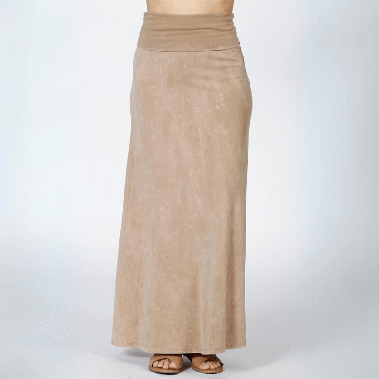 American Cotton Maxi Skirt Made in USA - Concordia Style Boutique
