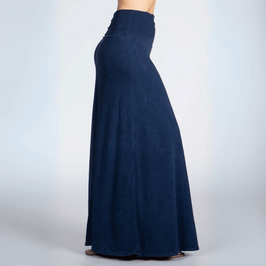 American Cotton Maxi Skirt Made in USA - Concordia Style Boutique