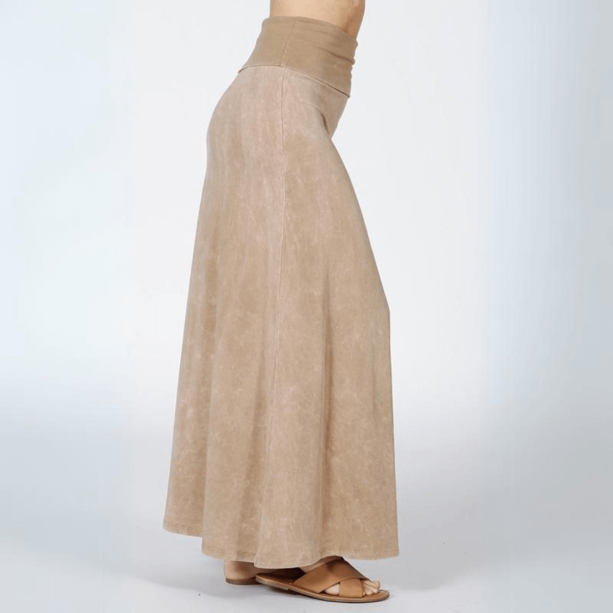 American Cotton Maxi Skirt Made in USA - Concordia Style Boutique
