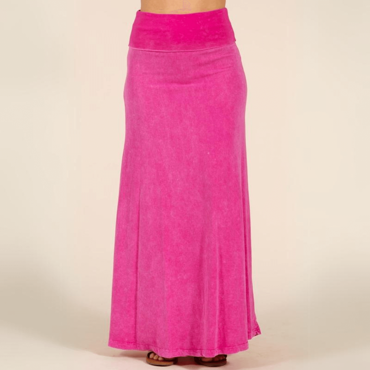 American Cotton Maxi Skirt Made in USA - Concordia Style Boutique