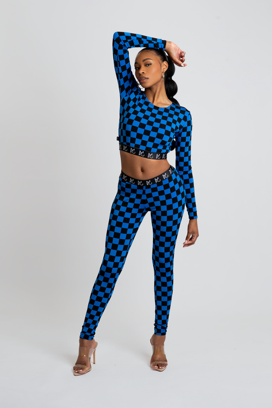 Checkmate Checkerboard Two-Piece Set