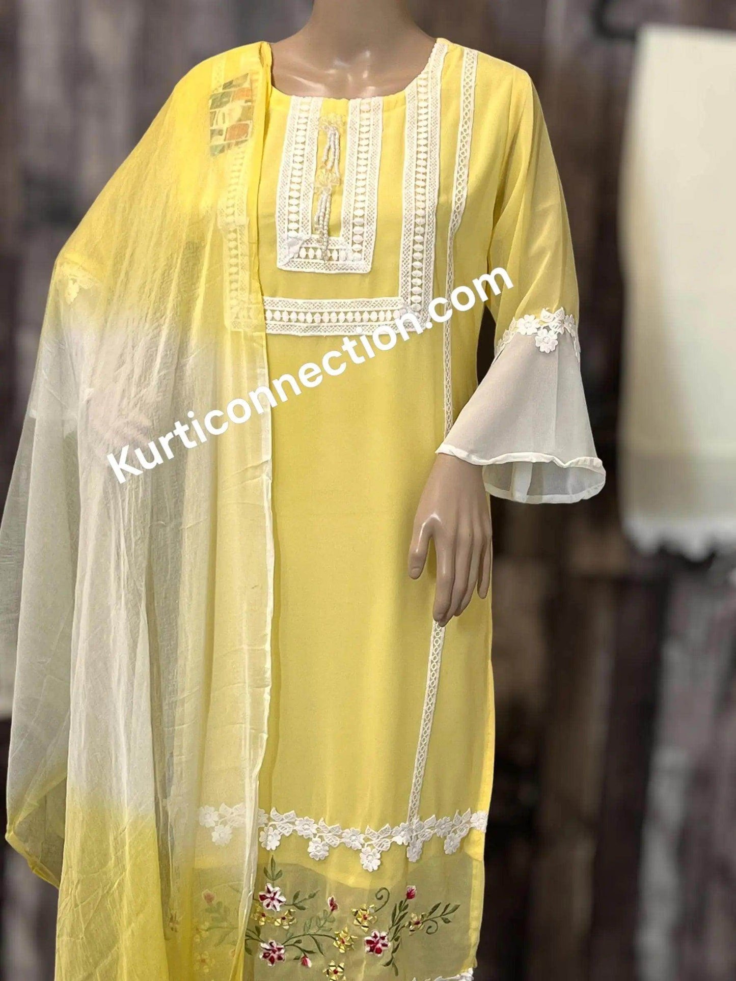 Chiffon salwar suit