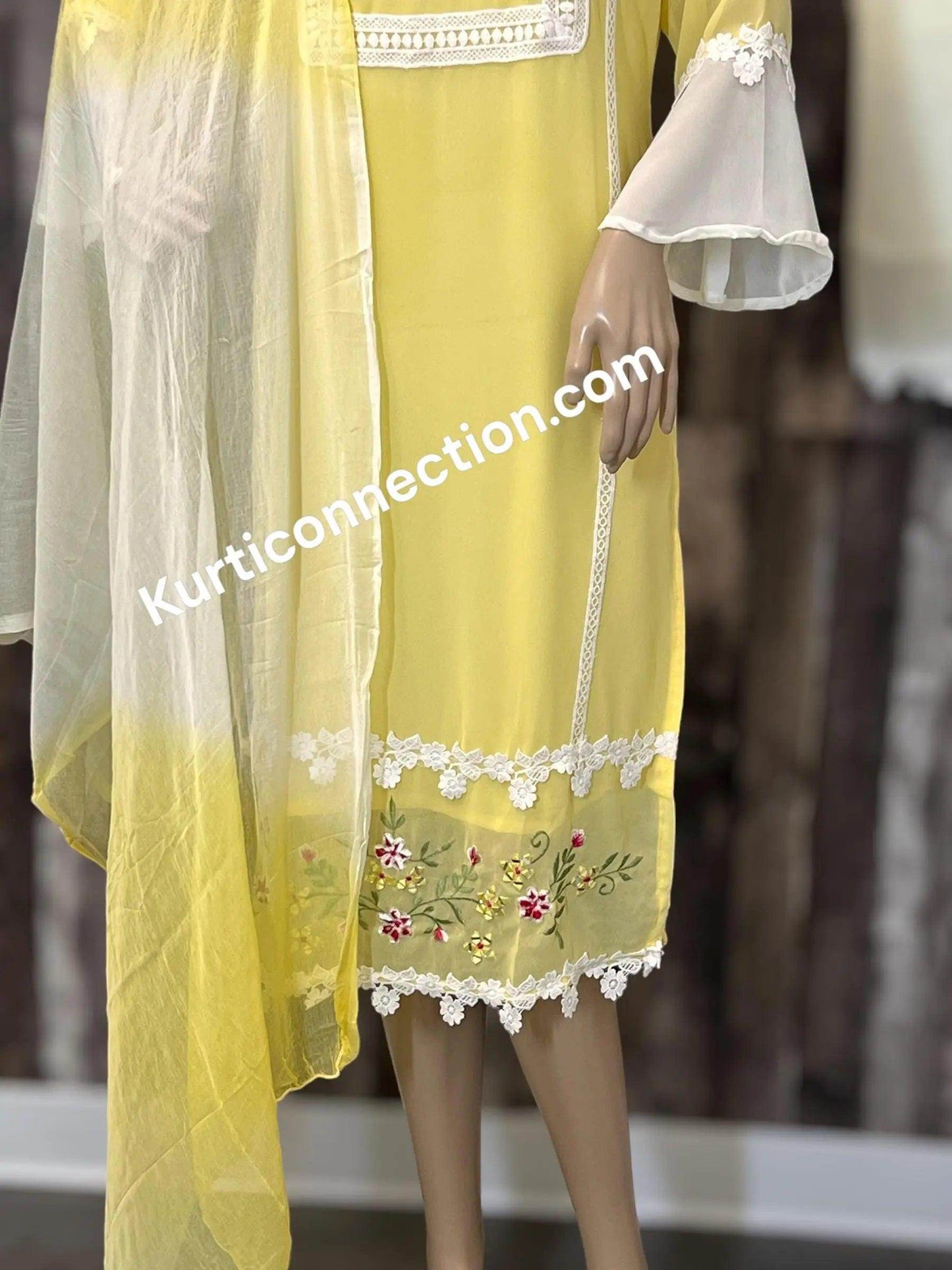 Chiffon salwar suit