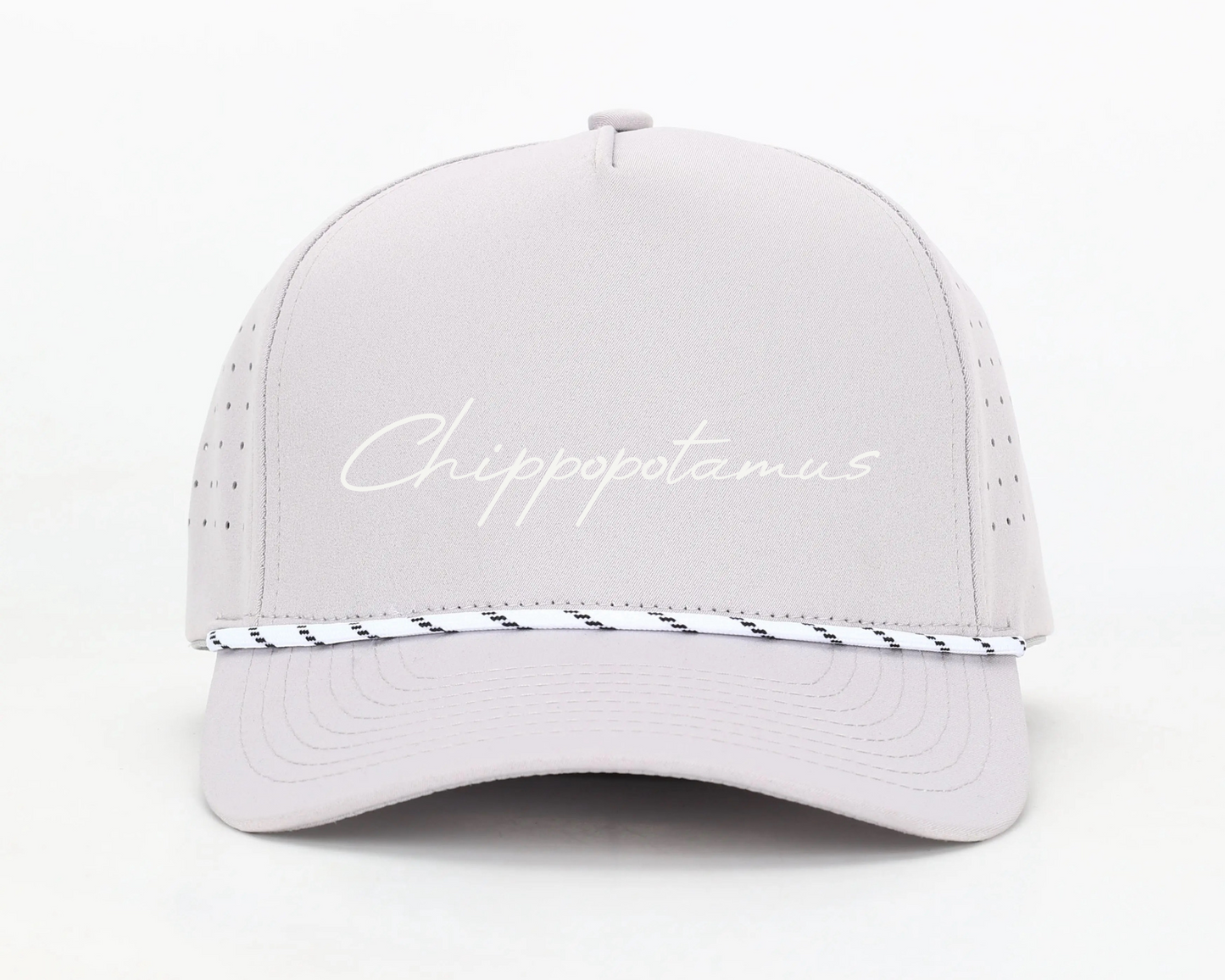 Grey Rope Hat - Chippopotamus White