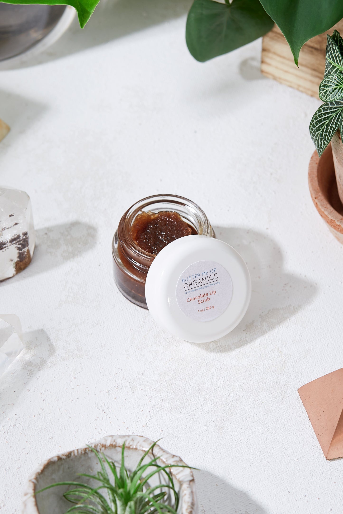 Organic Chocolate Lip Scrub Flaky Chapped Lips - Concordia Style Boutique