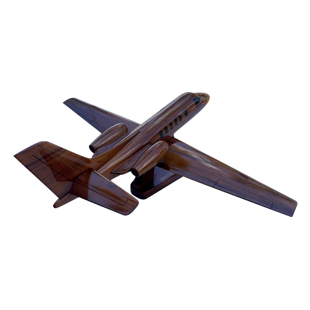 Cessna Citation 550 Mahogany Wood Airplanes Model