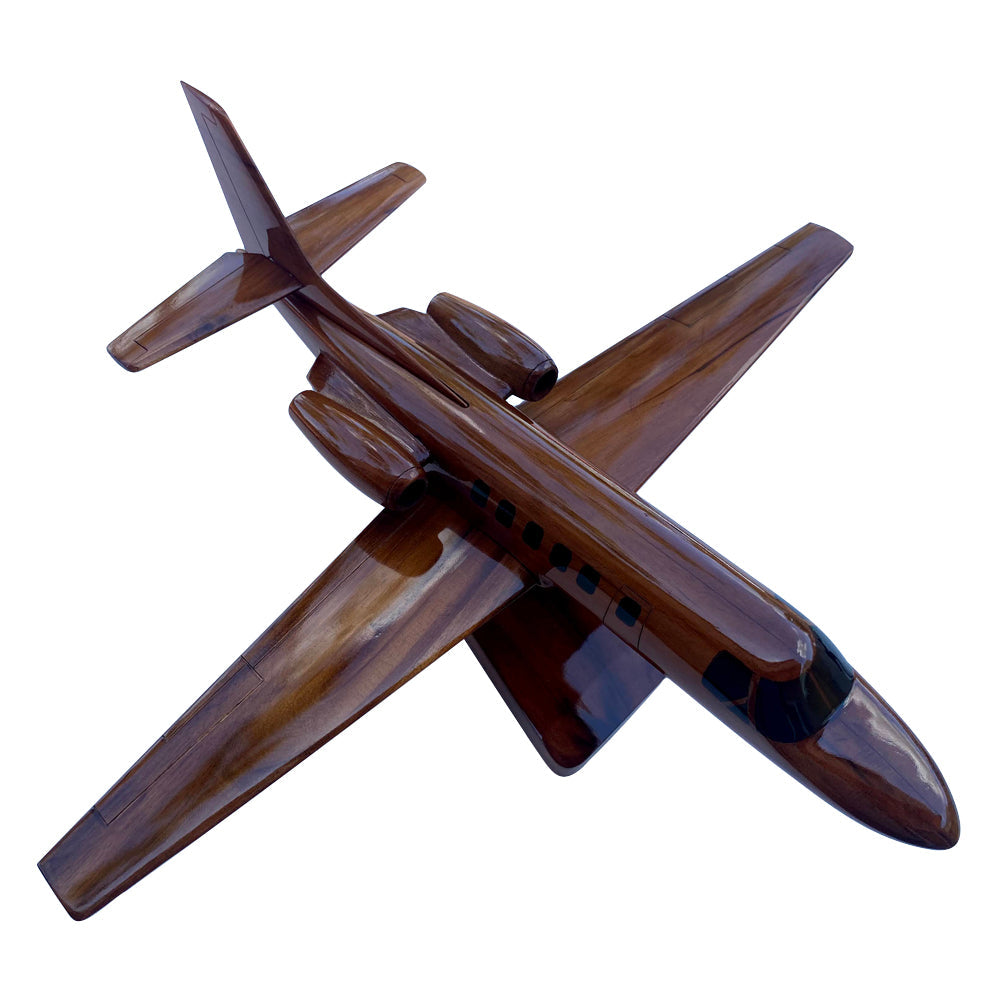 Cessna Citation 550 Mahogany Wood Airplanes Model