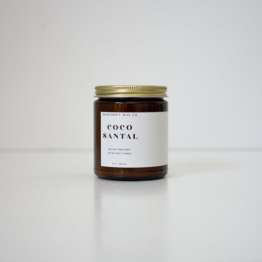 Coco Santal Soy Candle - Premium Candle from Nightshift Wax Co. - Just $20! Shop now at Concordia Style Boutique