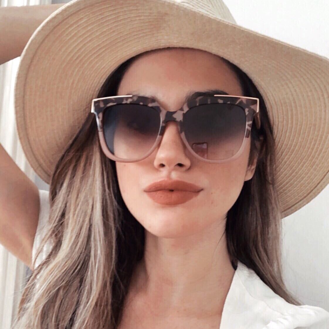 Coco - Tortoise Frame Brown Lens Wayfarer Sunglasses - Concordia Style Boutique