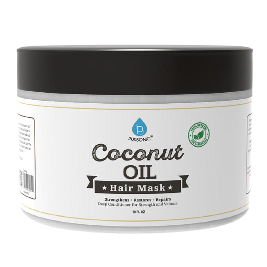 100% Natural Coconut Oil Hair Mask 10 Oz - Concordia Style Boutique
